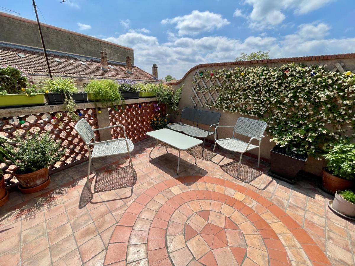 L'Atypique - T3 Grande Terrasse, Bbq Vue Et Cheminee Apartment Авиньон Екстериор снимка