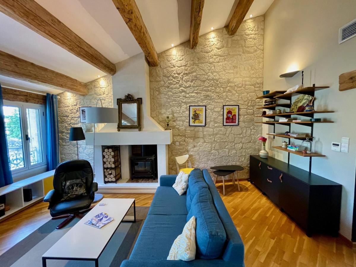 L'Atypique - T3 Grande Terrasse, Bbq Vue Et Cheminee Apartment Авиньон Екстериор снимка
